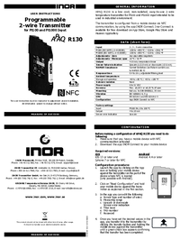 Thumbnail of document Manual - APAQ C130 / R130 Smartphone-Programmable Transmitters